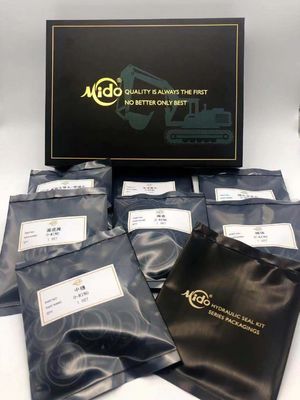 Durezza NBR delle rive di Kit Wear Resistant 90 della guarnizione della valvola di regolazione di DUCI SK330 6 di gomma