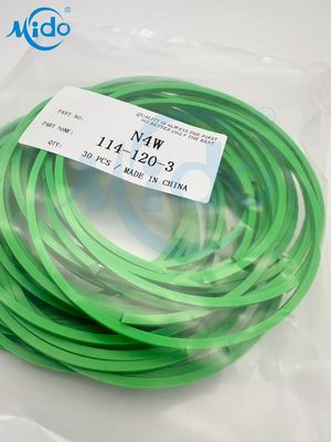 Parti di ricambio di sigillo 114-120-3 N4w Anello di riserva per cilindro idraulico escavatore