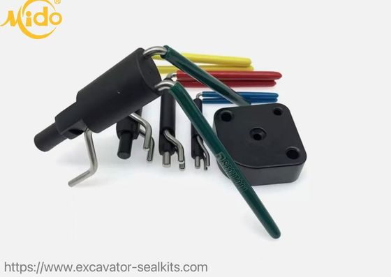 Strumenti per sigilli di gomma metallica Kit di installazione di sigilli idraulici professionali Kit di riparazione di sigilli di gomma durevole