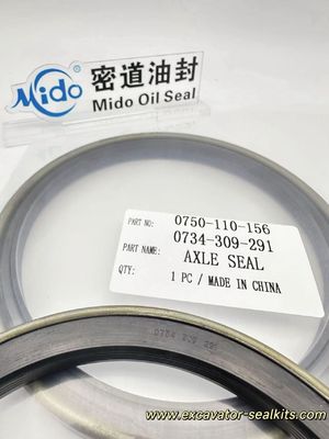 0750-110-156 machiHigh-Wear-Resistant Excavator Axis Shaft Seal (Sello dell'asse dell'escavatore resistente all'usura)