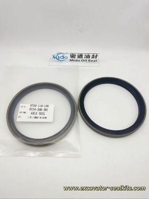 0750-110-156 machiHigh-Wear-Resistant Excavator Axis Shaft Seal (Sello dell'asse dell'escavatore resistente all'usura)