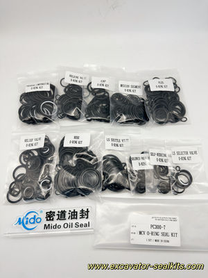 Komatsu PC300-7 300-8 723-47-26107 Kit di sigillo della valvola di controllo principale ad alte prestazioni