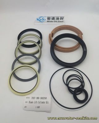 Kit di guarnizioni di ricambio OEM premium per kit di guarnizioni del cilindro idraulico di sollevamento della lama 707-99-56250