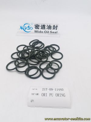 Kit O-ring in gomma universale Komatsu | Include diversi O-ring in PU di dimensioni 21T-09-11440