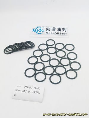 Kit O-ring in gomma universale Komatsu | Include diversi O-ring in PU di dimensioni 21T-09-11440
