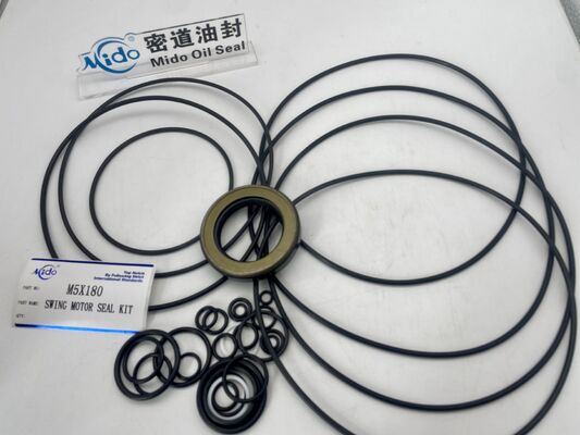 Kit di guarnizioni per motore oscillante durevole M5X180 per SK330-8 SK350-8, la tua tenuta idraulica affidabile, ordine all'ingrosso con fornitura globale