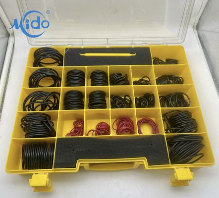 Kit O-ring sfuso da 580 pezzi per Cat 4C-4782, guarnizioni in nitrile 90 durevoli, standard SAE ORFS, conveniente per la manutenzione della flotta