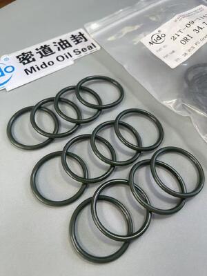 21T-09-11470 Kit guarnizioni per escavatore Komatsu | O-ring in PU verde ad alte prestazioni ORI 34.7-3.5 per sistema idraulico