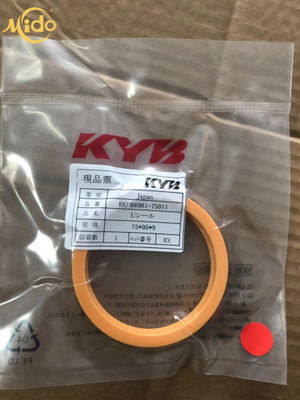 Guarnizione originale di Hydraulic Cylinder Wiper dell'escavatore di Rod Seal 75*90*9 millimetro del pistone di KYB